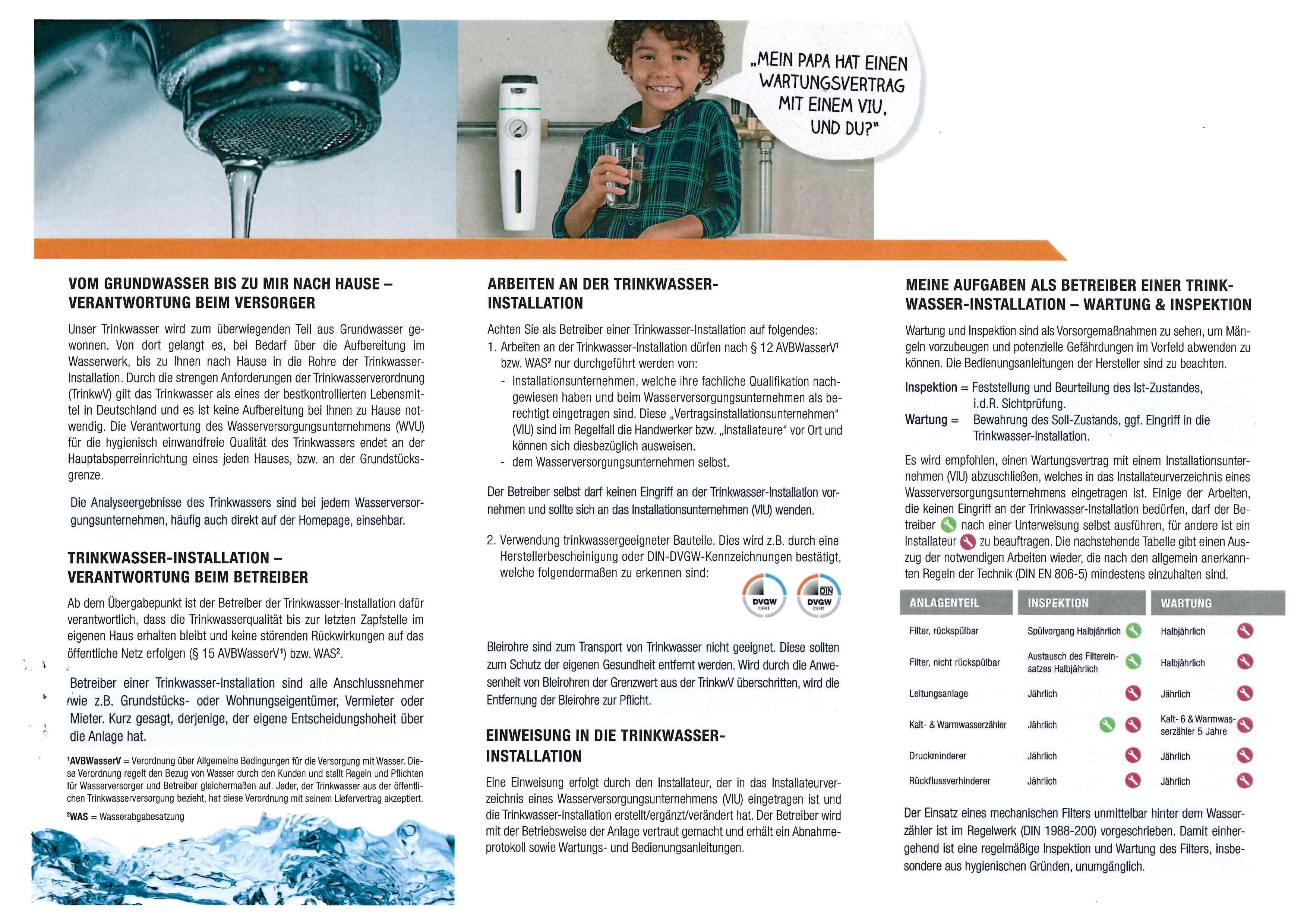 Richtiger Umgang mit meinem Wasser4